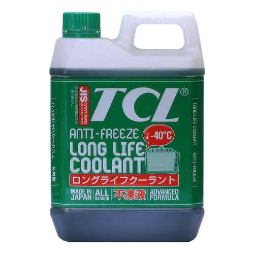 Антифриз TCL LLC -40°C G11 зеленый 2л 1.77кг в ТНК