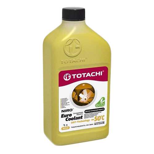 Антифриз TOTACHI желтый готовый антифриз -50 1л в ТНК