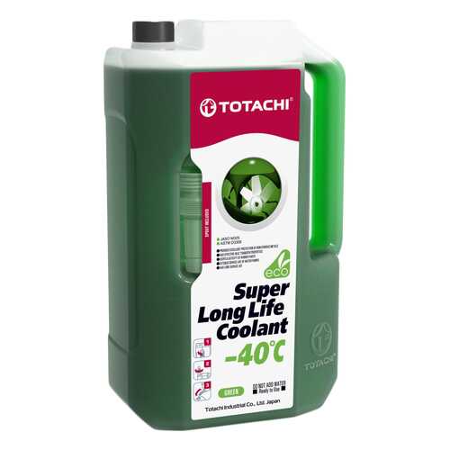 Охлаждающая жидкость TOTACHI SUPER LLC GREEN -40C 5л. в ТНК
