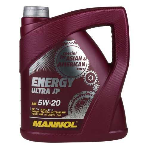 7906 MANNOL ENERGY ULTRA JP SAE 5W20 20 л.синтетическое мотороное масло в ТНК