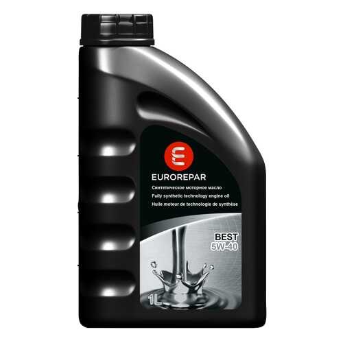 EUROREPAR Масло Моторное Синтетическое 1л - Масло Eurorepar Best 5w-40: Aae Group B6, Api в ТНК