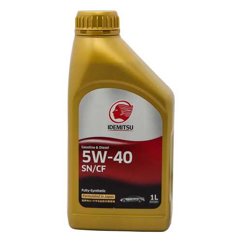 IDEMITSU Масло Моторное Sn/Cf 10w40 1l S-S (Аналог 30015045-724) в ТНК