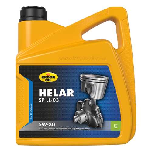 KROON OIL Масло Моторное Helar Sp 5w30 4l в ТНК