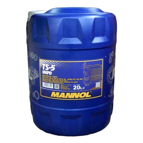 MANNOL Масло Моторное Mannol Ts-5 Uhpd 10w40 Полусинтетическое 20 Л 4087 в ТНК