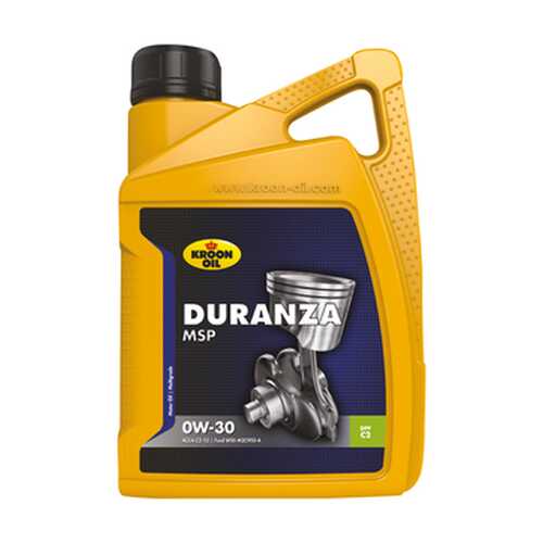 Масло Моторное Duranza Msp 0w30 5l KROON OIL арт. 32383 в ТНК
