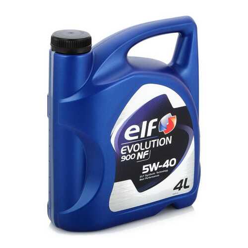 Масло моторное elf evolution 900 nf 5w40 4л 196146 в ТНК