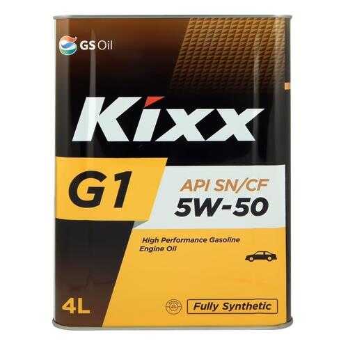 Масло моторное G1 SN Plus 5W50 синт.4л KIXX в ТНК