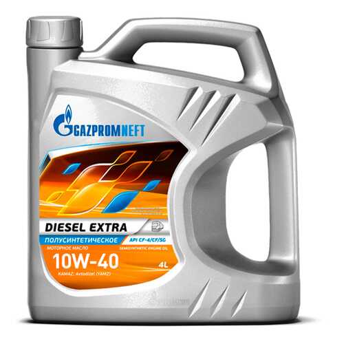 Масло моторное Gazpromneft Diesel Extra 10W40 полусинтетическое 4 л 2389901351 в ТНК