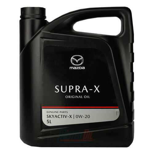 Масло моторное Mazda Supra SkyActiv 0W20 синтетическое 5 л 8300-77-1530 в ТНК