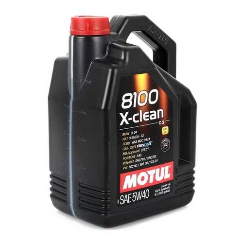 Масло моторное Motul 8100 X-CLEAN GEN2 5W40 60 л 109764 в ТНК