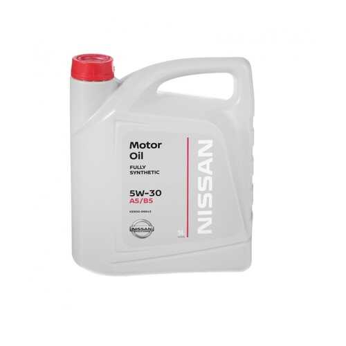 Масло моторное NISSAN Motor Oil 5W30 синтетическое 5 л KE900-99943R в ТНК