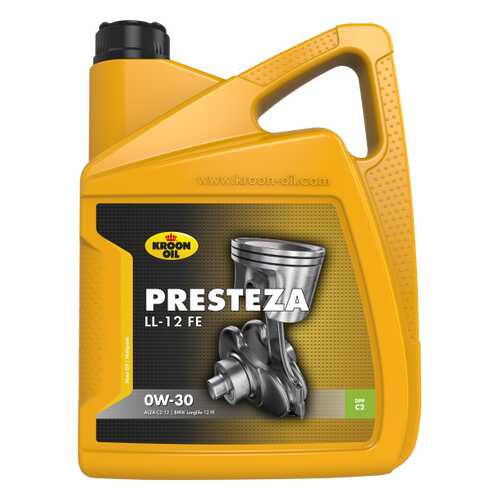 Масло Моторное Presteza Ll-12 Fe 0w30 5l KROON OIL арт. 32524 в ТНК