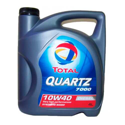 Масло моторное Total Quartz Diesel 7000 10W40 синтетическое 4 л 10740501 в ТНК