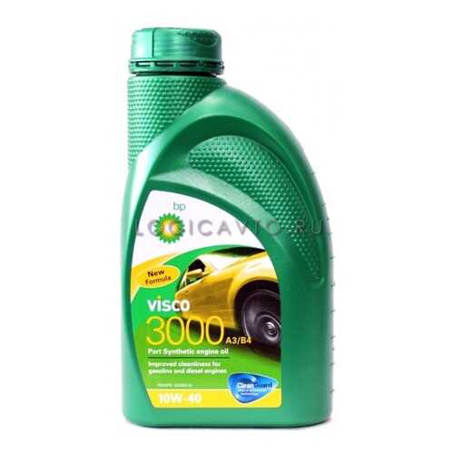 Масло моторное VISCO 3000 10W40 п/синт.4л BP в ТНК