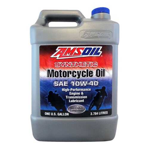Моторное масло Amsoil Metric Motorcycle 10W-40 3,784л в ТНК