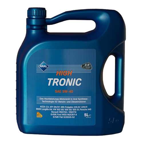 Моторное масло Aral HighTronic 5W-40 208л в ТНК