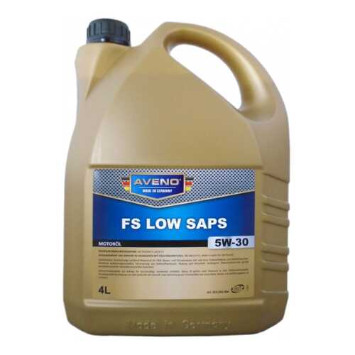 Моторное масло Aveno FS Low Saps 5W-30 4л в ТНК