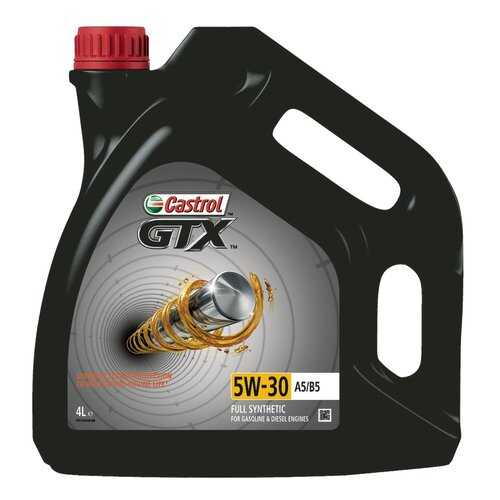 Моторное масло Castrol GTX 5W-30 4л в ТНК