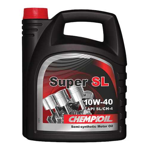 Моторное масло Chempioil Super SL 10W-40 4л в ТНК