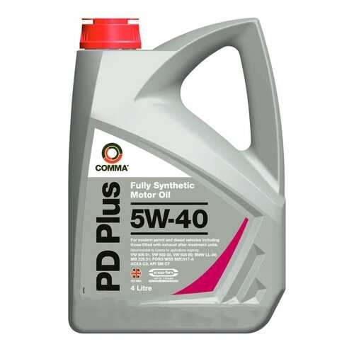Моторное масло Comma diesel pd 5W-40 4л в ТНК
