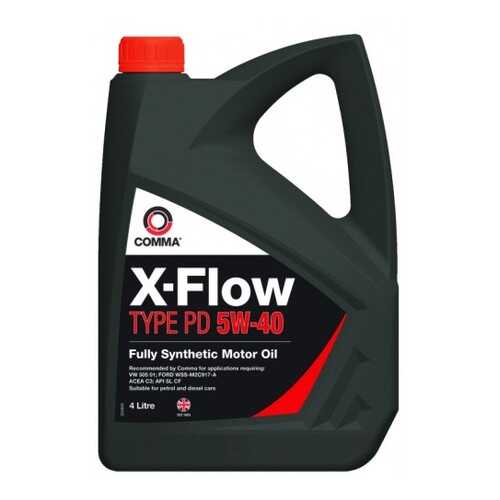 Моторное масло Comma x-Flow type f plus 5W-30 4л в ТНК