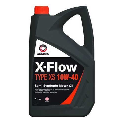Моторное масло Comma x-flow type xs 10W-40 4л в ТНК