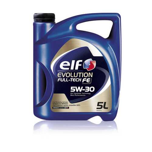 Моторное масло elf Evolution Full-Tech FE 5W-30 5л в ТНК
