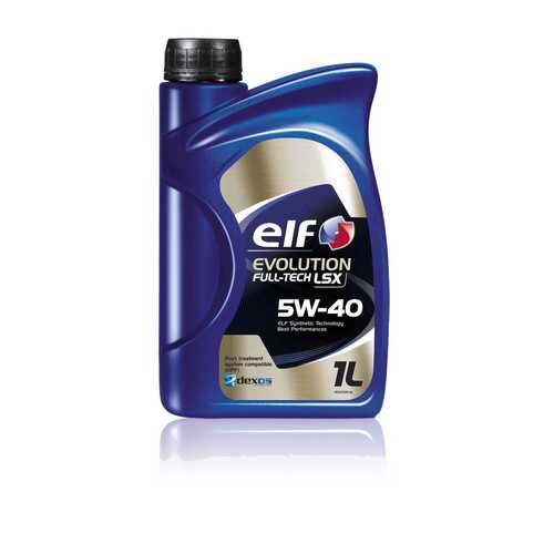 Моторное масло elf Evolution Full-Tech LSX 5W-40 1л в ТНК