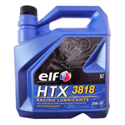 Моторное масло elf HTX 3818 5W-30 5л в ТНК