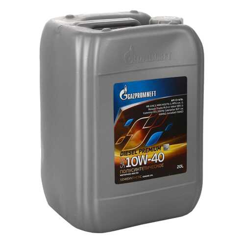 Моторное масло Gazpromneft Diesel Premium 10W-40 20л в ТНК