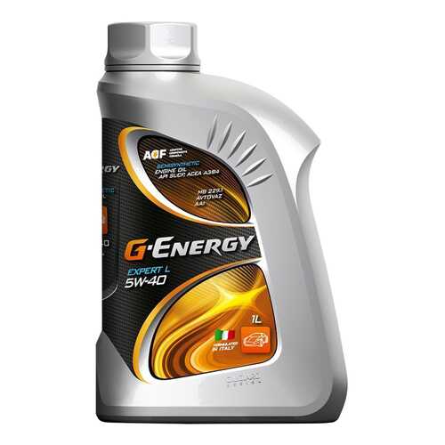 Моторное масло Gazpromneft G-Energy Expert L 5W-40 1л в ТНК