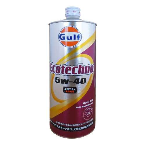 Моторное масло Gulf Ecotechno 5W-40 1л в ТНК