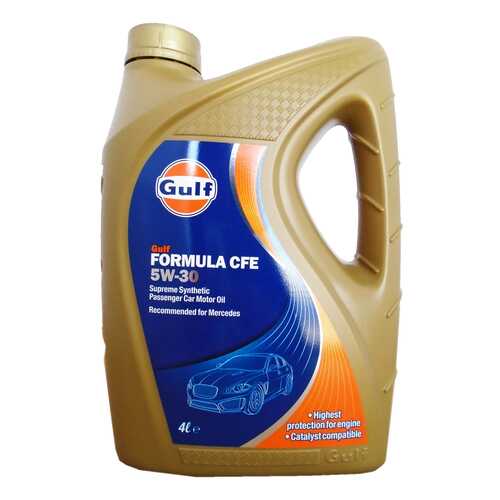Моторное масло Gulf Formula CFE 5W-30 4л в ТНК