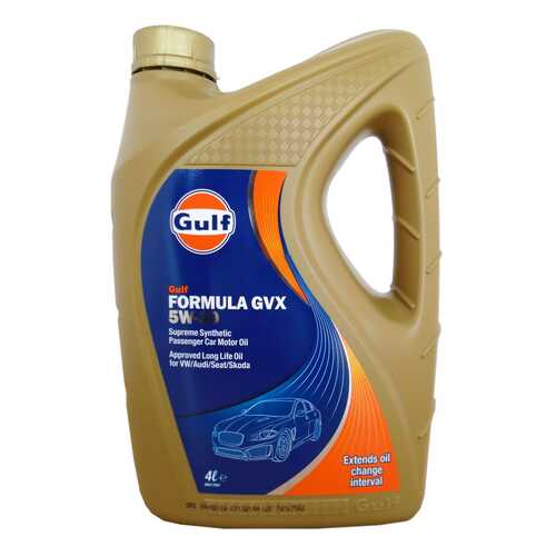 Моторное масло Gulf Formula GVX 5W-30 4л в ТНК