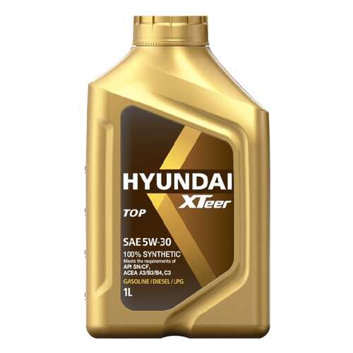 Моторное масло Hyundai-KIA Top 5W-30 1л в ТНК