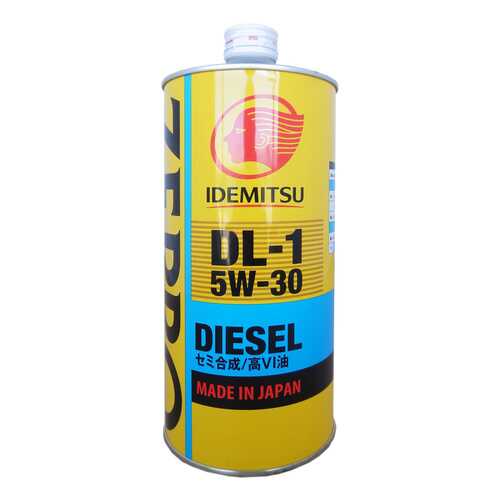 Моторное масло Idemitsu Zepro Diesel DL-1 5W-30 1л в ТНК