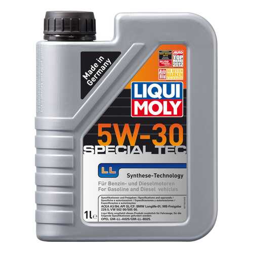 Моторное масло Liqui moly Leichtlauf Special LL 5W-30 1л в ТНК