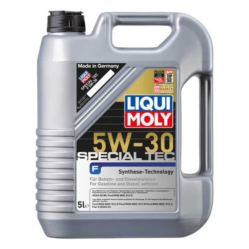 Моторное масло Liqui moly Special Tec F 5W-30 5л в ТНК