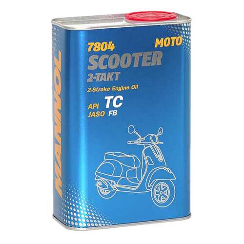Моторное масло Mannol 2-Takt Scooter 1л в ТНК