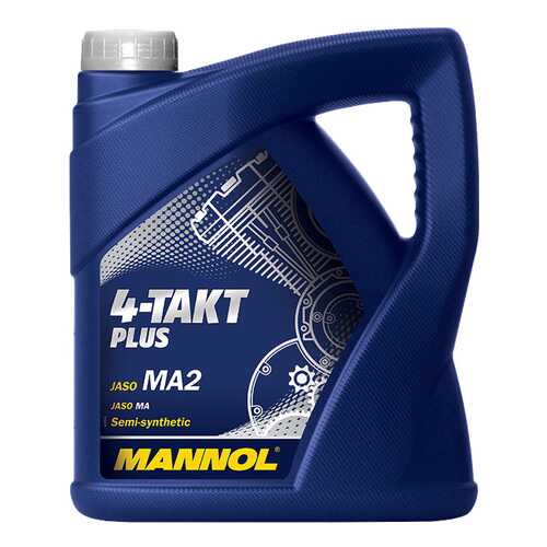 Моторное масло Mannol 4-Takt Plus 10W-40 4л в ТНК