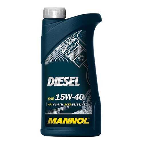Моторное масло Mannol Diesel 15W-40 1л в ТНК
