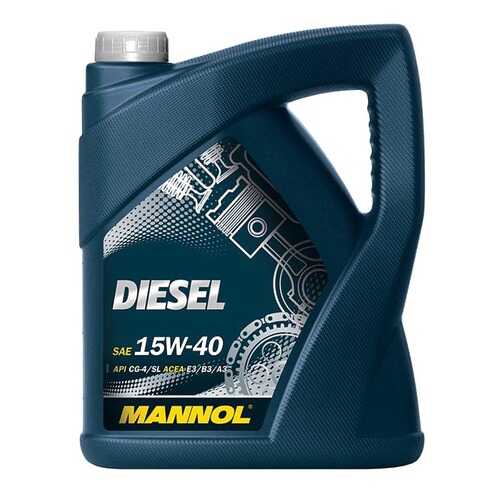 Моторное масло Mannol Diesel 15W-40 5л в ТНК