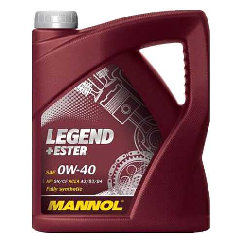 Моторное масло Mannol Ester 0W-40 4л в ТНК