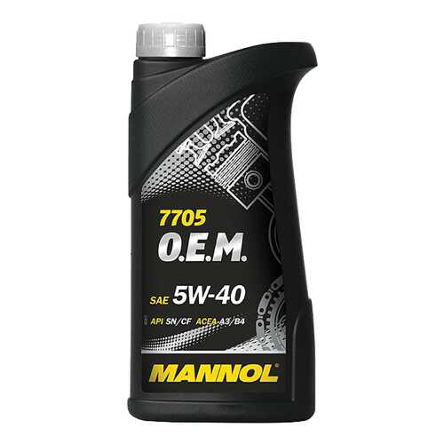 Моторное масло Mannol O.E.M. 5W-40 1л в ТНК