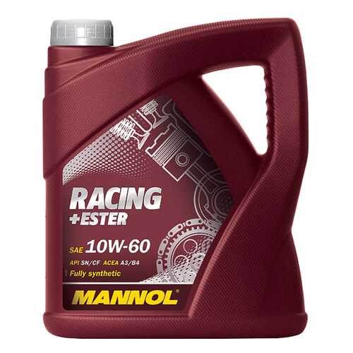 Моторное масло Mannol Racing ester 10W-60 4л в ТНК
