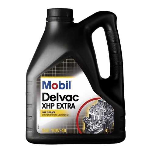 Моторное масло Mobil Delvac XHP Extra 10W-40 4л в ТНК