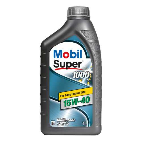 Моторное масло Mobil Super 1000 X1 15W-40 1л в ТНК