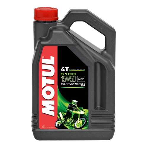 Моторное масло Motul 5100 4T 15W-50 4л в ТНК