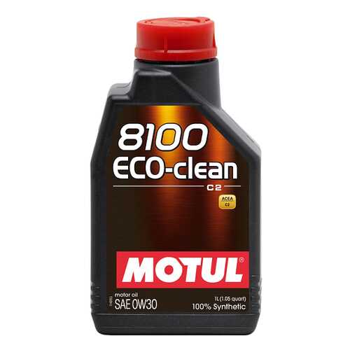 Моторное масло Motul 8100 Eco-clean 0W-30 1л в ТНК