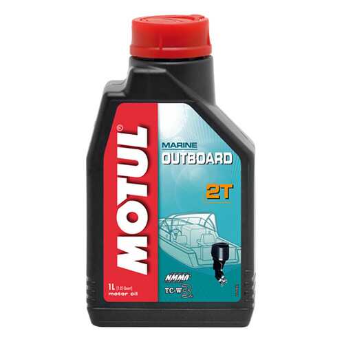 Моторное масло Motul Outboard 2T 5W-30 1л в ТНК